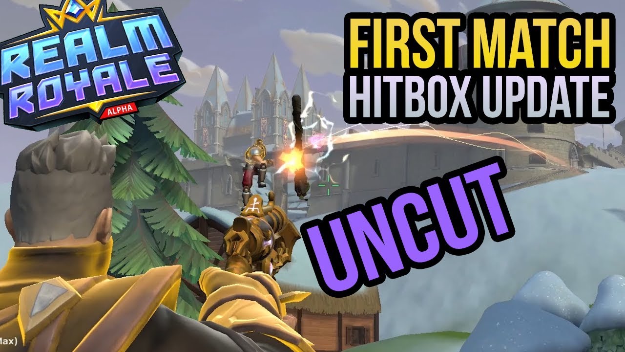 First Hitbox Patch Match - Realm Royale Uncut Assassin Gameplay