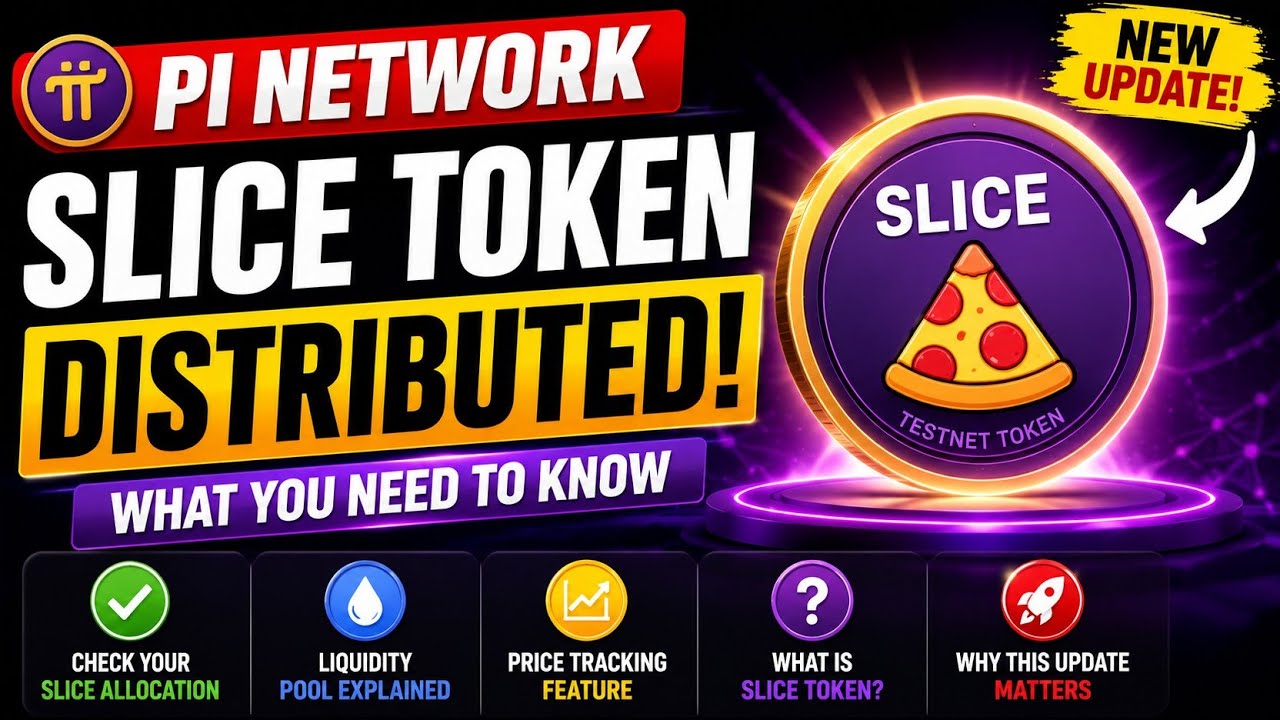 SLICE Token Distributed! Pi Launchpad's Biggest Testnet Update Explained ￼