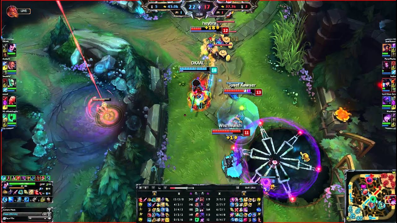Insane Yasuo 1v5 Pentakill