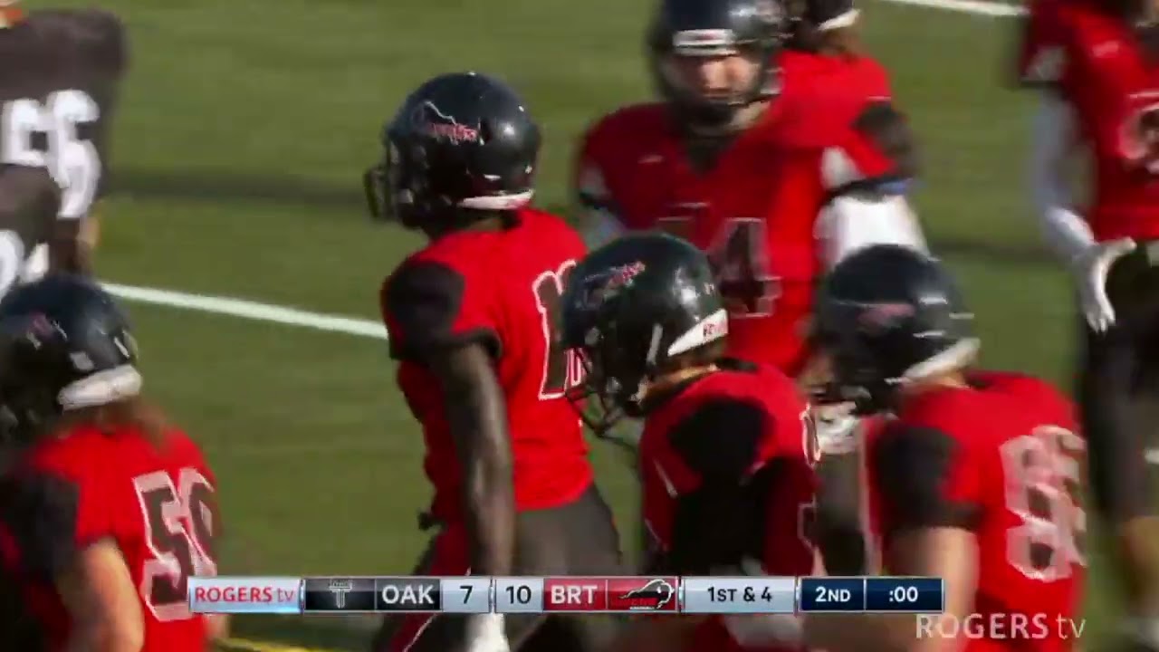 OSFL Football (Under 18) - Oakville Titans vs Brantford Bisons