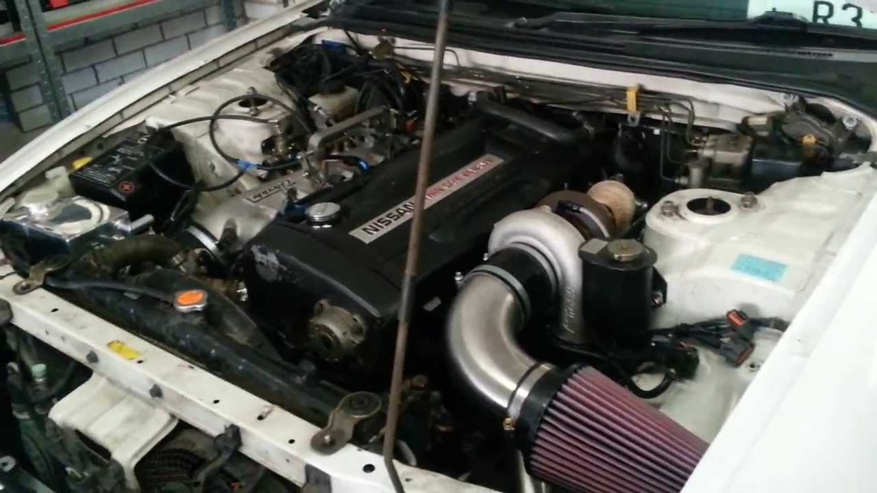 RB26 start up with Precision Billet 6766