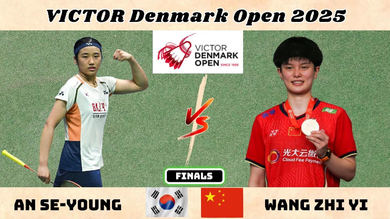 배드민턴 여자단식 결승: 안세영 vs 왕지이 | VICTOR 덴마크 오픈 2025 빅매치