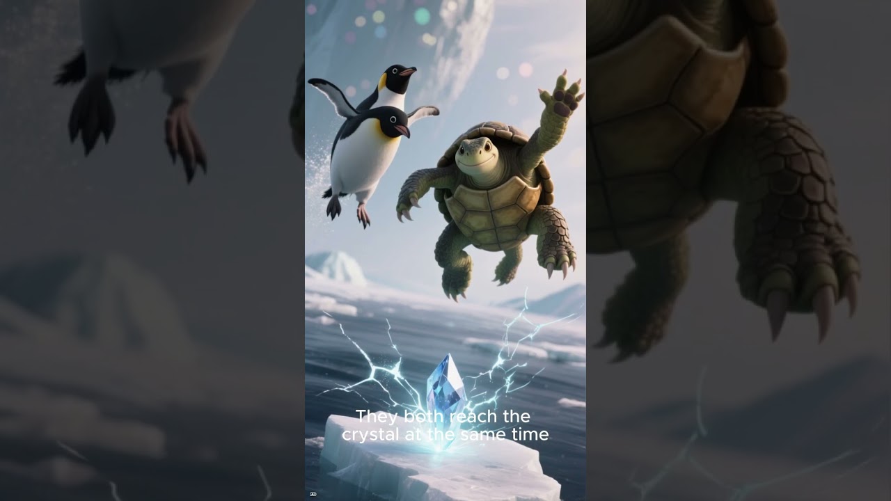 The magic crystal #BlizzyandTorta, #cartoon adventures, #arctic animation
