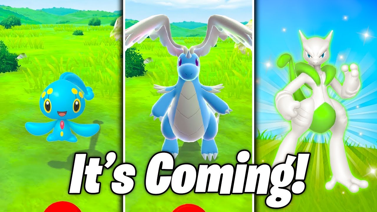 МЕГА-ДРАГОНИТ ПОЯВИТСЯ В POKEMON GO! СЕКРЕТНЫЙ релиз / Обновление Манафи для GO Fest?