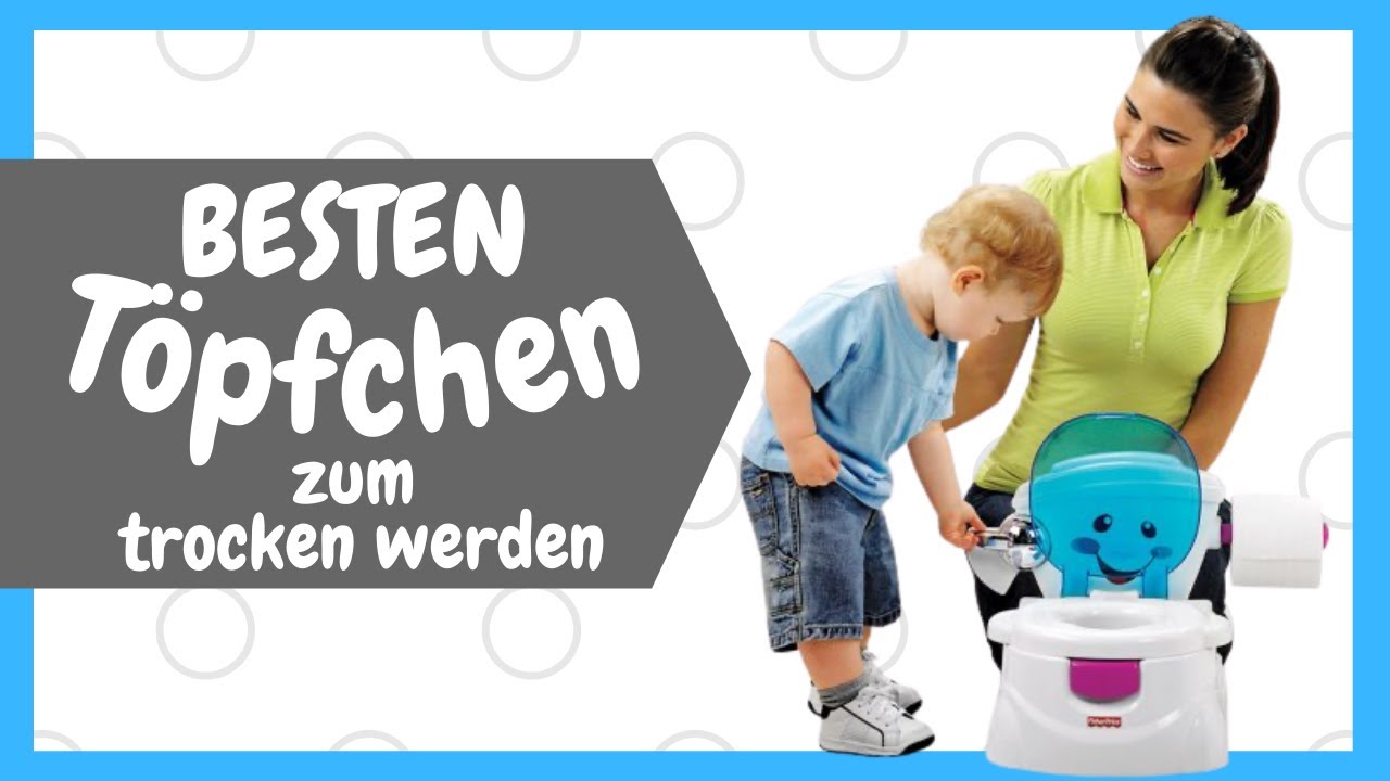 ✅ TOP3 Baby Töpfchen um Windelfrei zu werden | Fisher Price Toilette (deutsch)