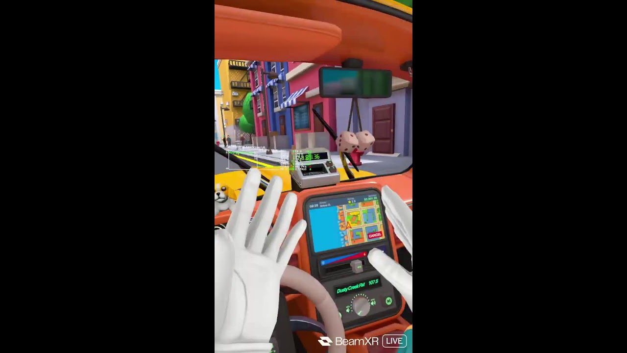 vr live taxi driver vr