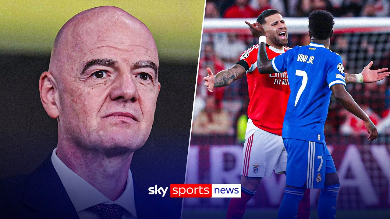 FIFA president Gianni Infantino statement after alleged racist abuse against Vinicius Junior