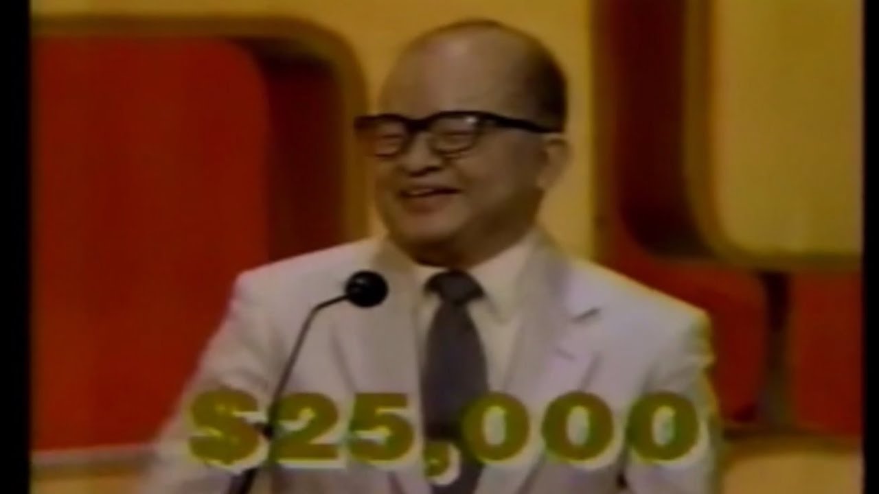Final Jeopardy (5/22/1987): Zeke Sevilla, Jr. is the winner of the 1987 Seniors Tournament