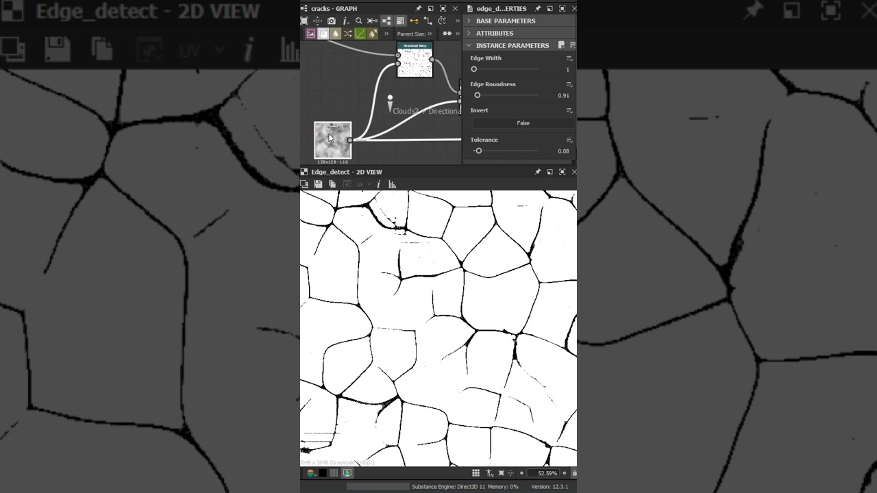 Substance 3D Quick Tip: How to create cracks in Substance Designer