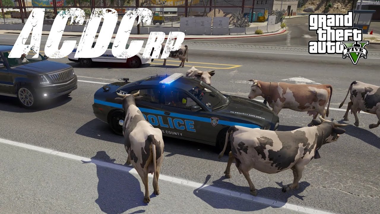 GTA 5 ACDCrp - Episode 21 - Udderly Ridiculous!
