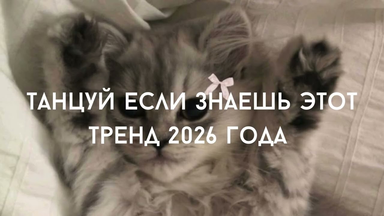 танцуй если знаешь этот тренд 2026
