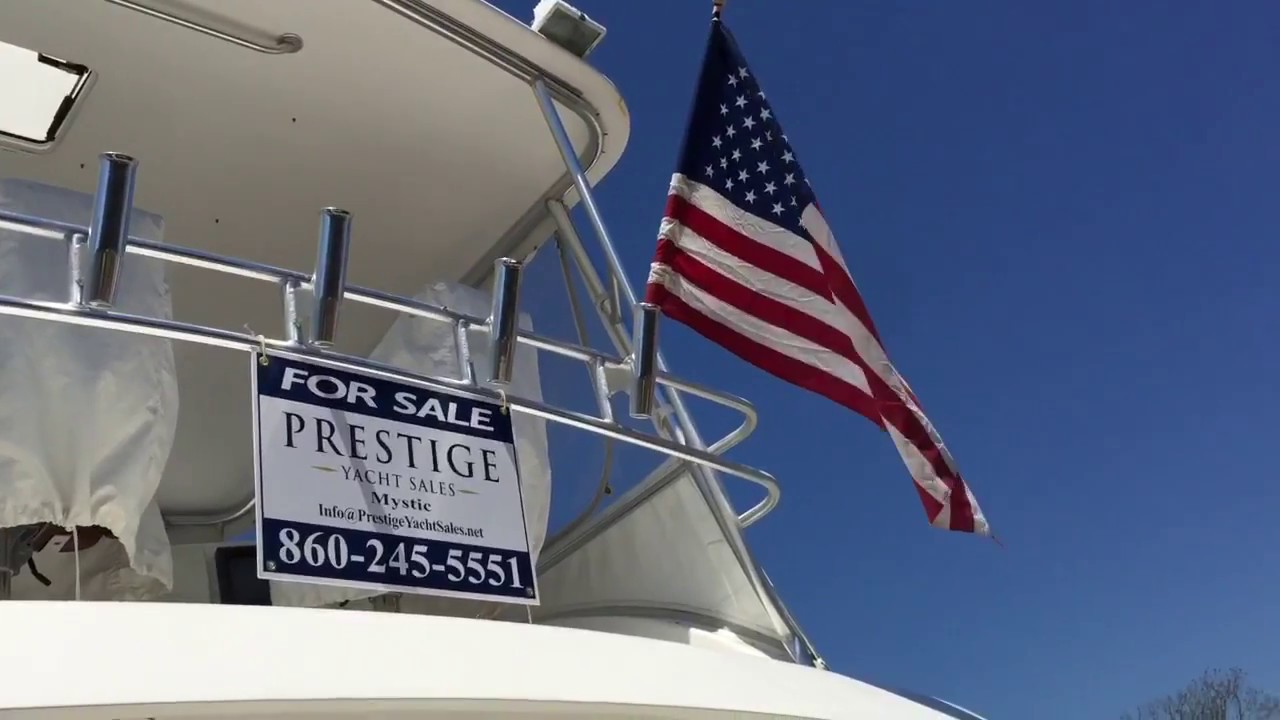 SOLD in 3 Days!! - 2001 Post 50 Convertible Available in Mystic, CT