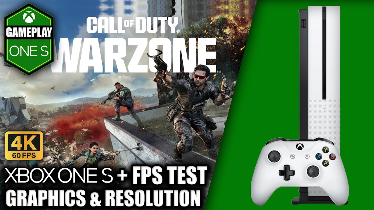 COD Black Ops Royale - Xbox One Gameplay + FPS Test