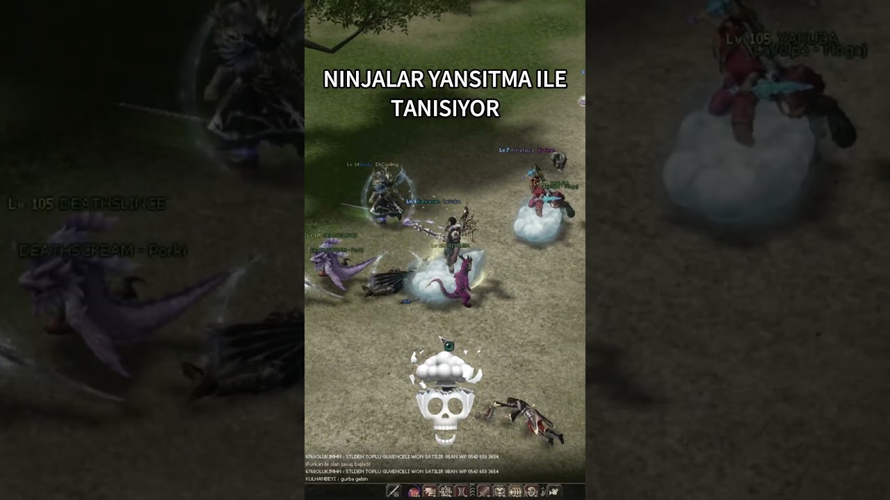 YANSITMA ILE TANIŞAN NINJALAR #bagjanamu #metin2 #metin2tr #simya #savaş #mmorpg #metin2bagjanamu