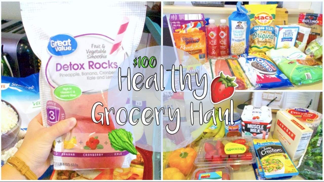 HEALTHY GROCERY HAUL ON A BUDGET | Walmart Grocery Haul