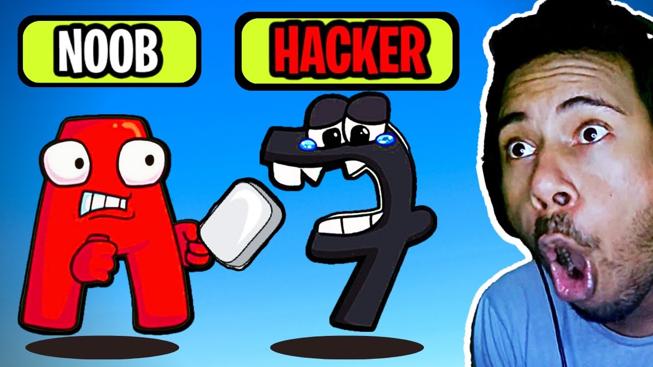 NOOB vs PRO vs HACKER DELETE Alphabet Lore In Delete One Part || Subroto Gaming