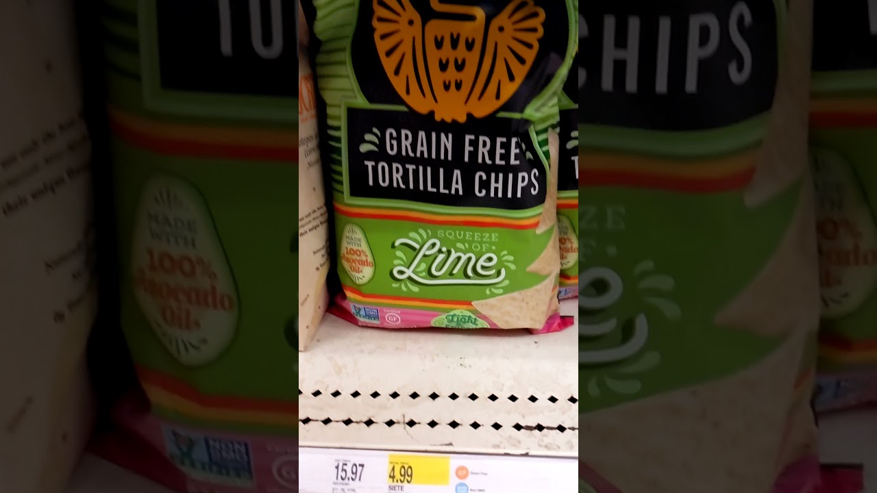 gluten free vegan snack shopping at Target