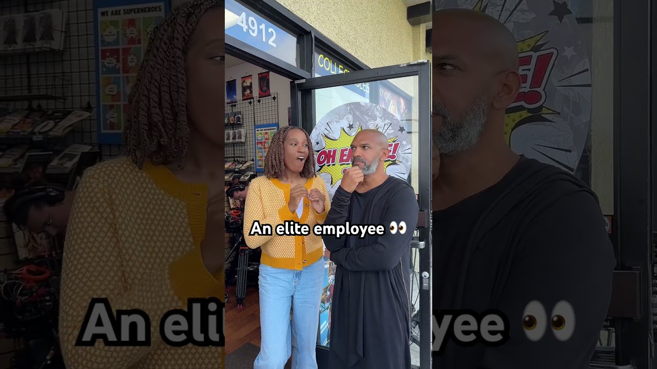 Khary Payton is now an elite employee&hellip; 👀👀!!! #thecomicshopseries