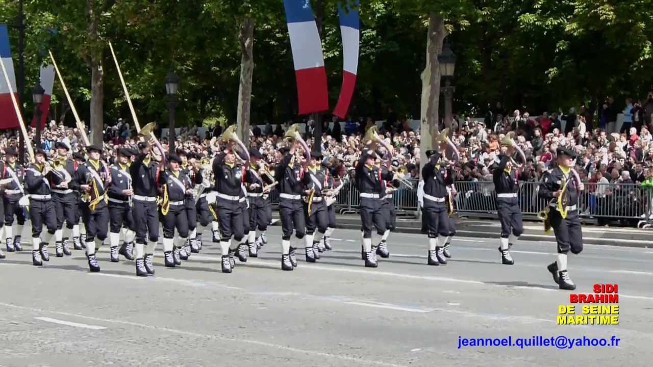JN QUILLET 2012 07 14 - Défilé des 4 bataillons de chasseurs à Paris le 14 juillet 2012