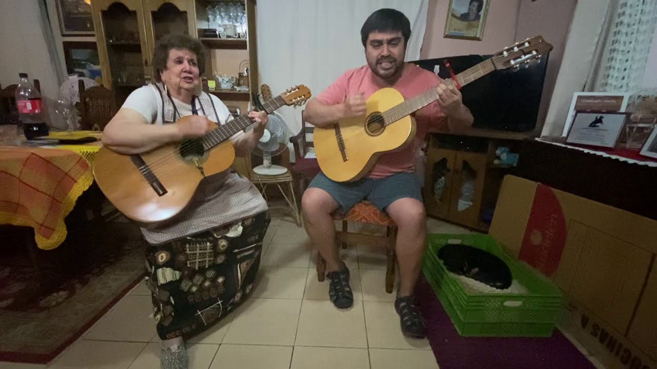 La guitarra curá - Cueca Chilena - Chabelita Fuentes y Diego Barrera