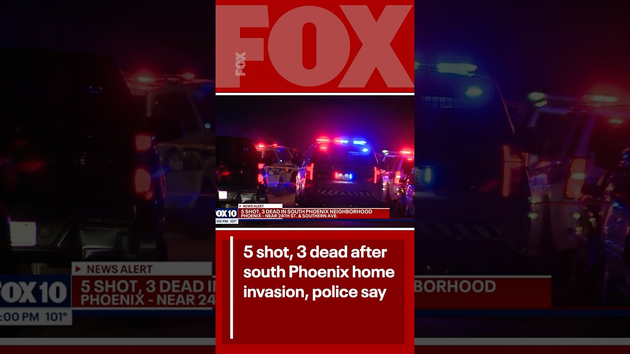 5 shot, 3 dead in south Phoenix neighborhood | FOX 10 Phoenix
