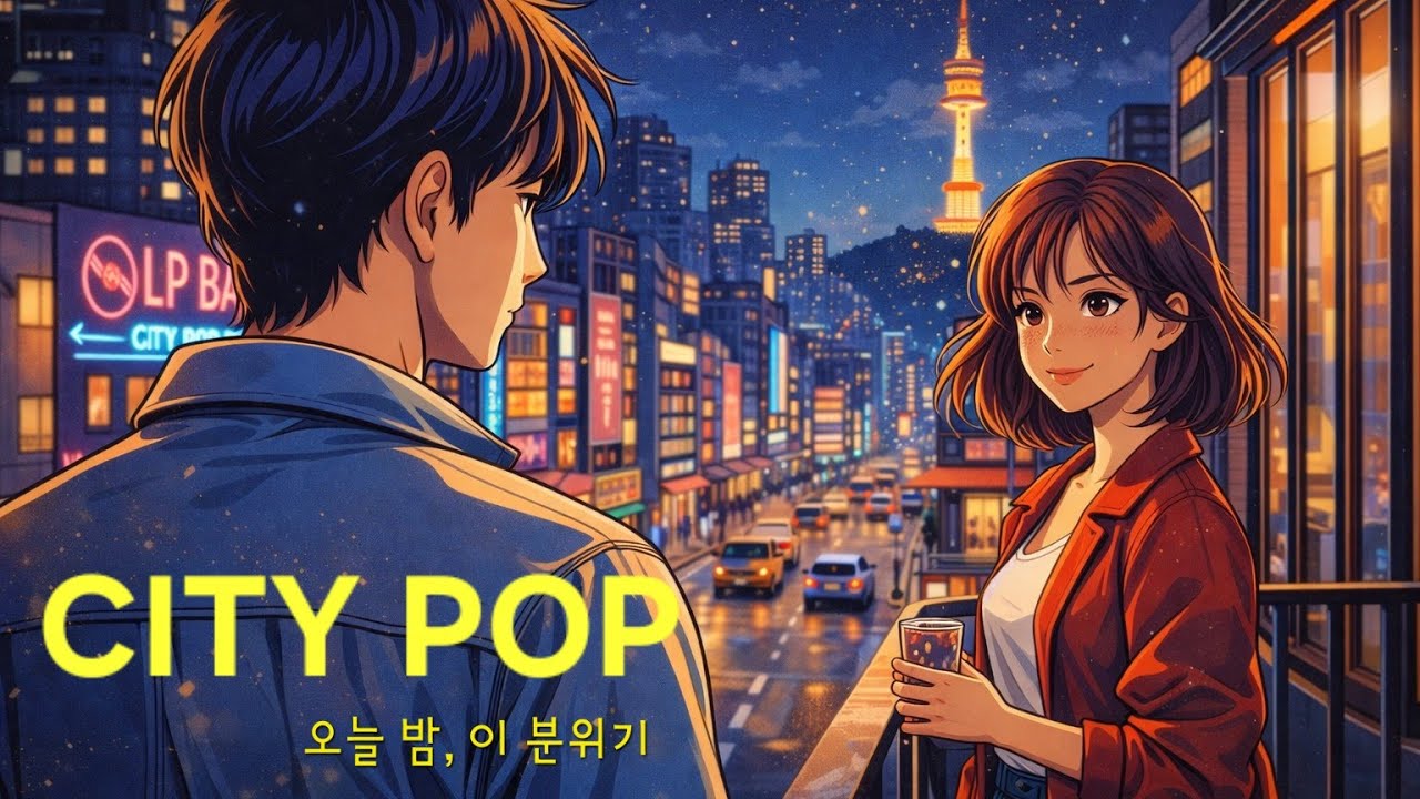 오늘의 음악 #2시티팝 감성 음악 🌃 | 편안한 플레이리스트
