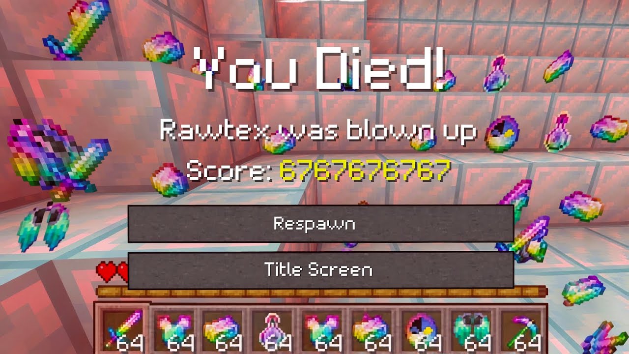 Minecraft But Dying Gives AVARITIA ITEMS!