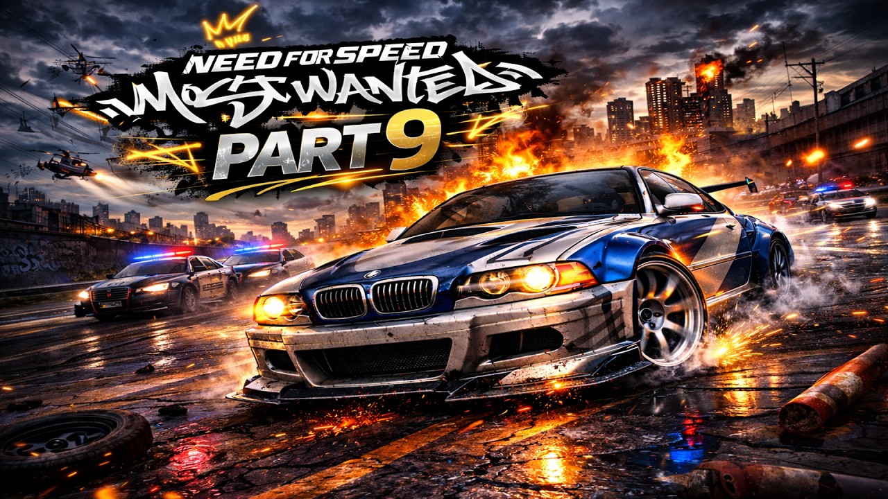 Need For Speed Most Watend Remasted 2005 Part.9  [PC FULL HD 60FPS]