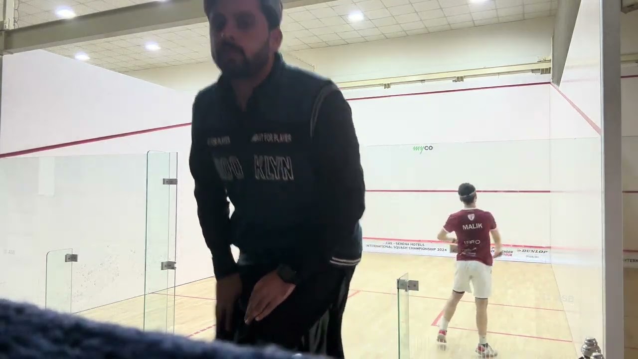 CAS International Championship 2024 - Round 2: Perry Malik (Eng) Vs. Ammar Altamimi (Kuw) #squash
