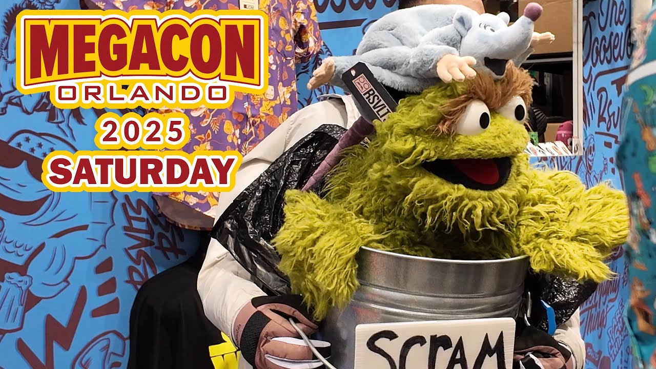 MEGACON 2025 day 3! Rsvlts, Cosplay, and Celebrities!