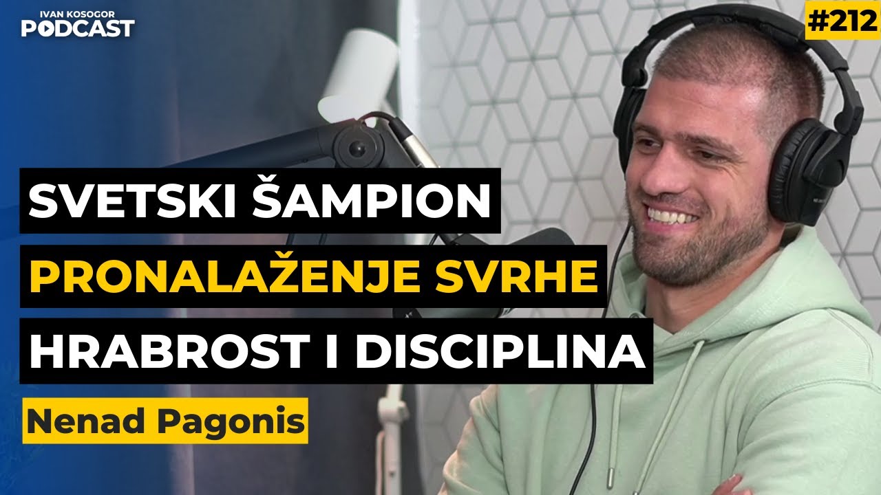 O životnim lekcijama, najvećim borbama i odllučnosti — Nenad Pagonis | Ivan Kosogor Podkast Ep212