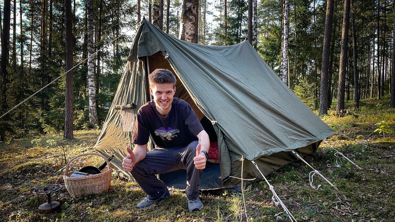 STOVYKLAVIMAS TARYBINĖJE PALAPINĖJE ⛺️