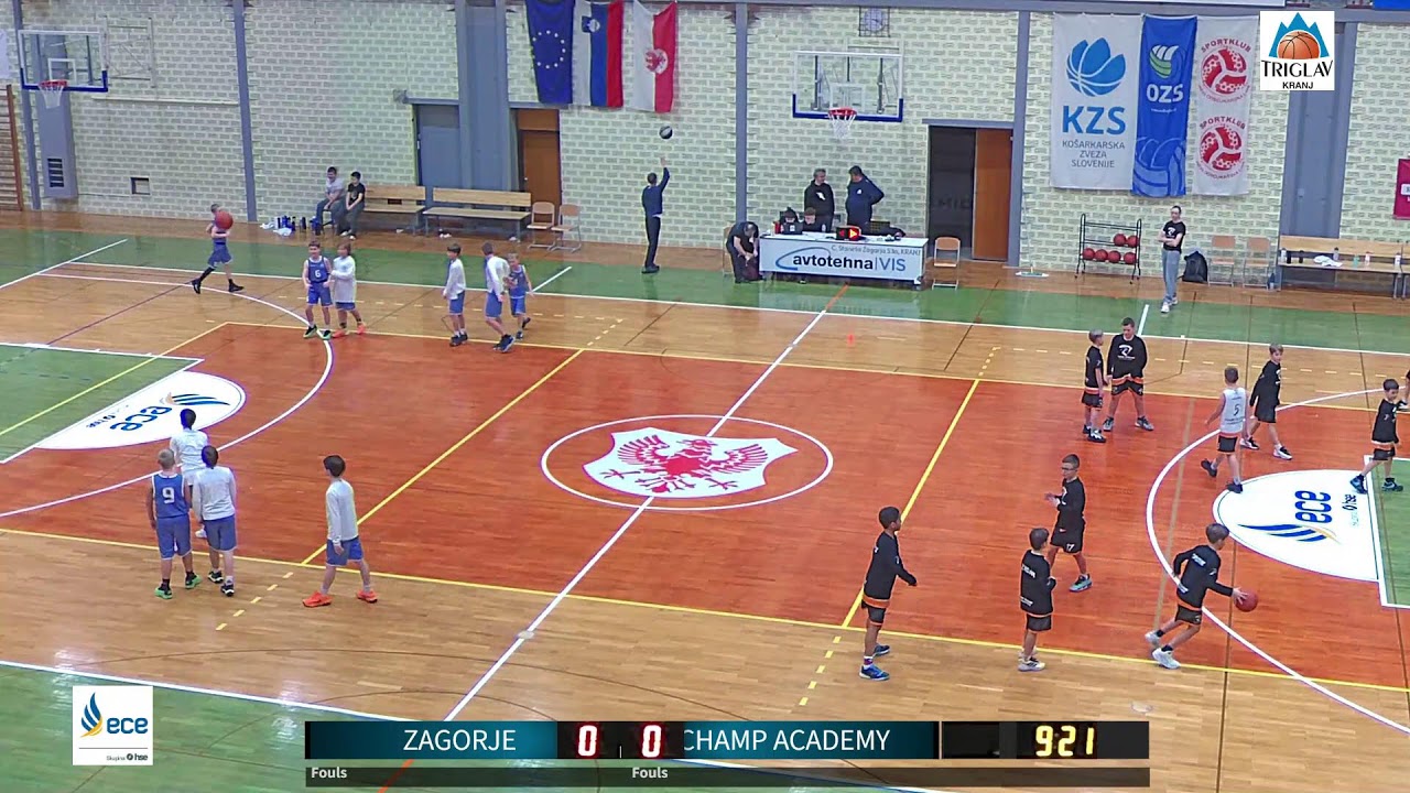 U12 (2. del - 1.kolo) - Zagorje : Champ Academy Kranj