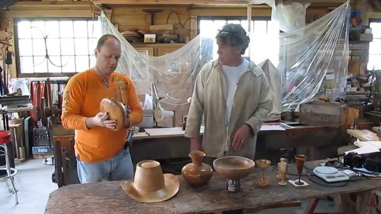 Visite de l'atelier d'André Martel Tourneur. Parlons Bois Ep.130