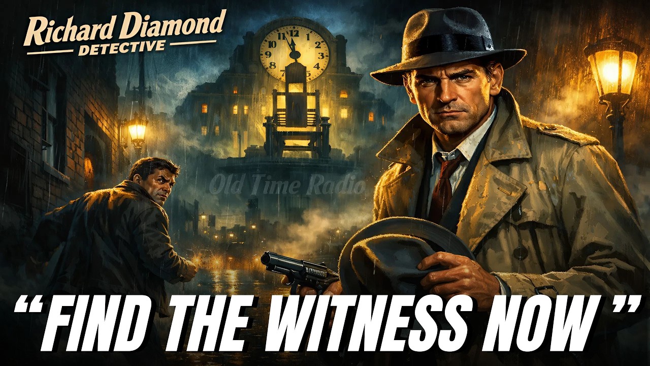 Richard Diamond Detective: The Missing Witness Who Could Stop an Execution | Old Time Radio