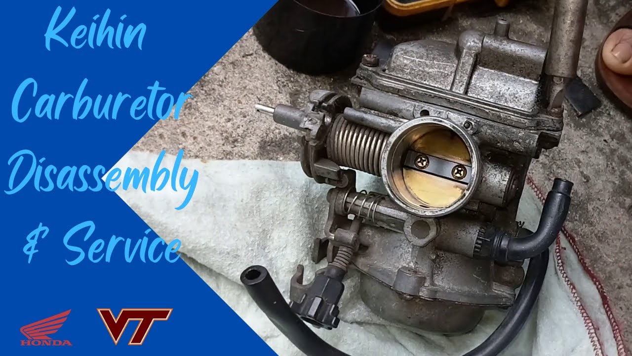 How To Service a Keihin Carburetor | Honda VT 250