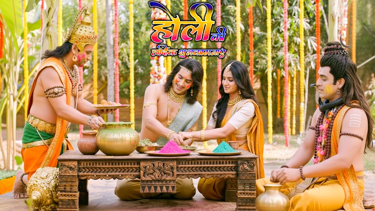 माता सीता संग प्रभु श्री राम ने कैसे मनाई होली ? श्रीमद् रामायण | Full Episode