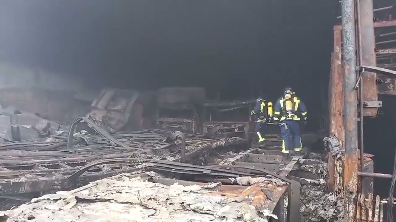 Video από τις έρευνες των Πυροσβεστών στο εσωτερικό του πλοίου  «Euroferry Olympia»