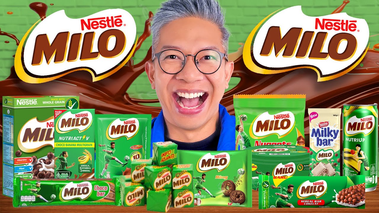 AKU NYOBA MILO SEMUA VARIAN!!