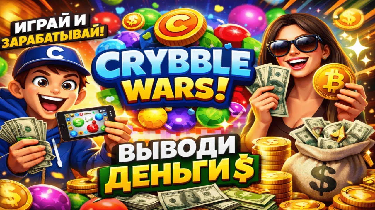 👉 Заработок в Telegram 2026 🔥 Crybble Wars — стоит ли играть?