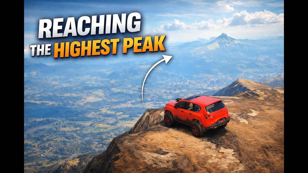 Reaching the Highest Peak in Offroad League Online 🚙⛰️
