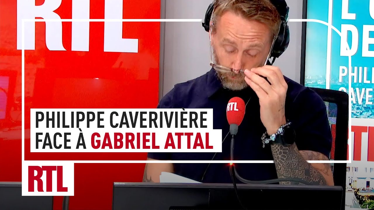 Philippe Caverivi&egrave;re face &agrave; Gabriel Attal