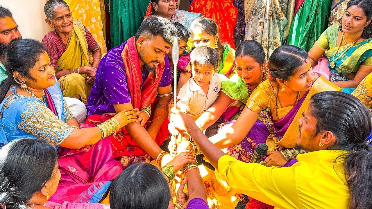 Lallu Bonam House Yellamma Kotlam At BoraBanda || Lallu Bonam Yellamma Sunku #yellammakotlam