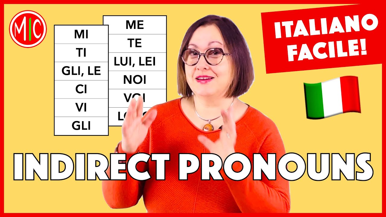 Italian Indirect Object Pronouns - I pronomi indiretti | Learn Italian Grammar