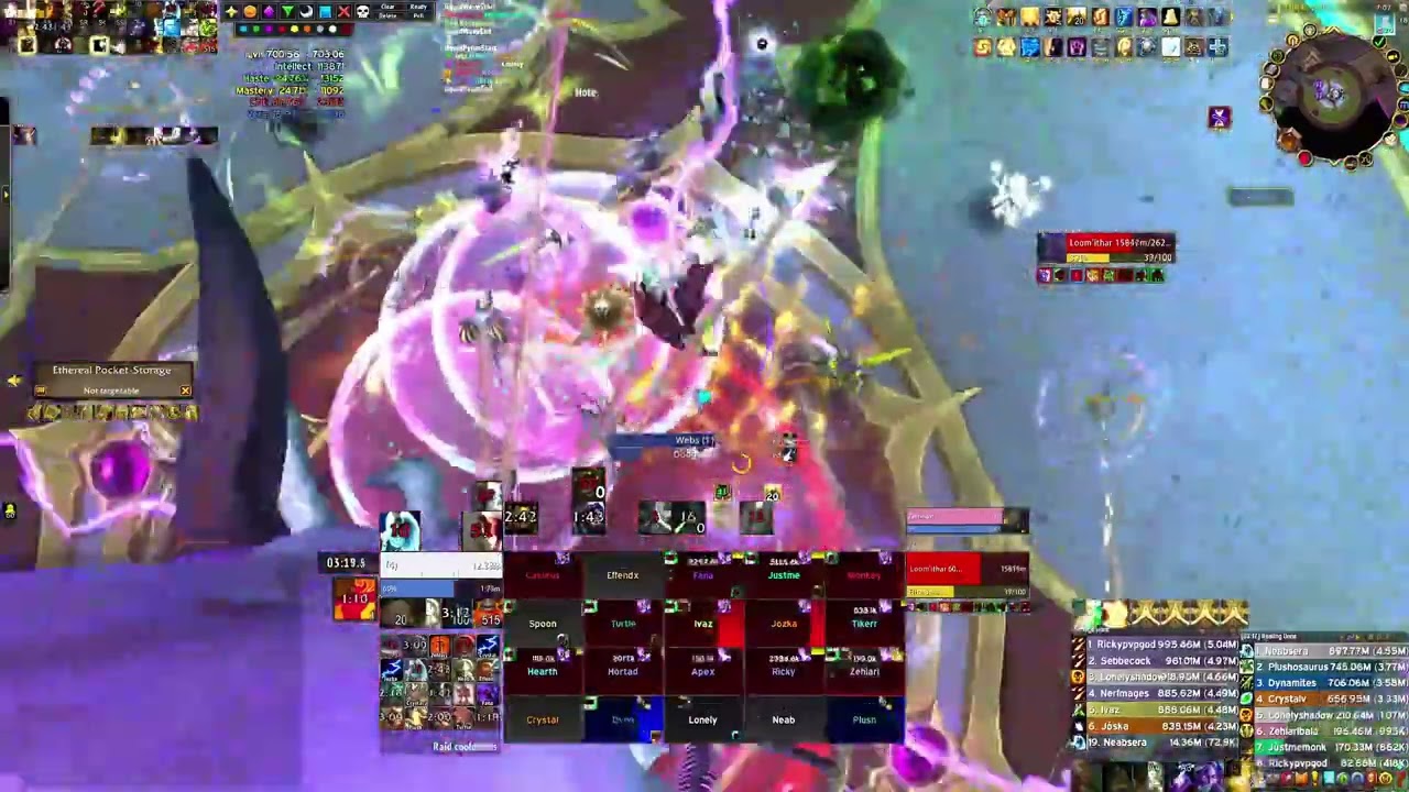 Project vs. Loom'ithar mythic | Holy Priest PoV - Manaforge Omega