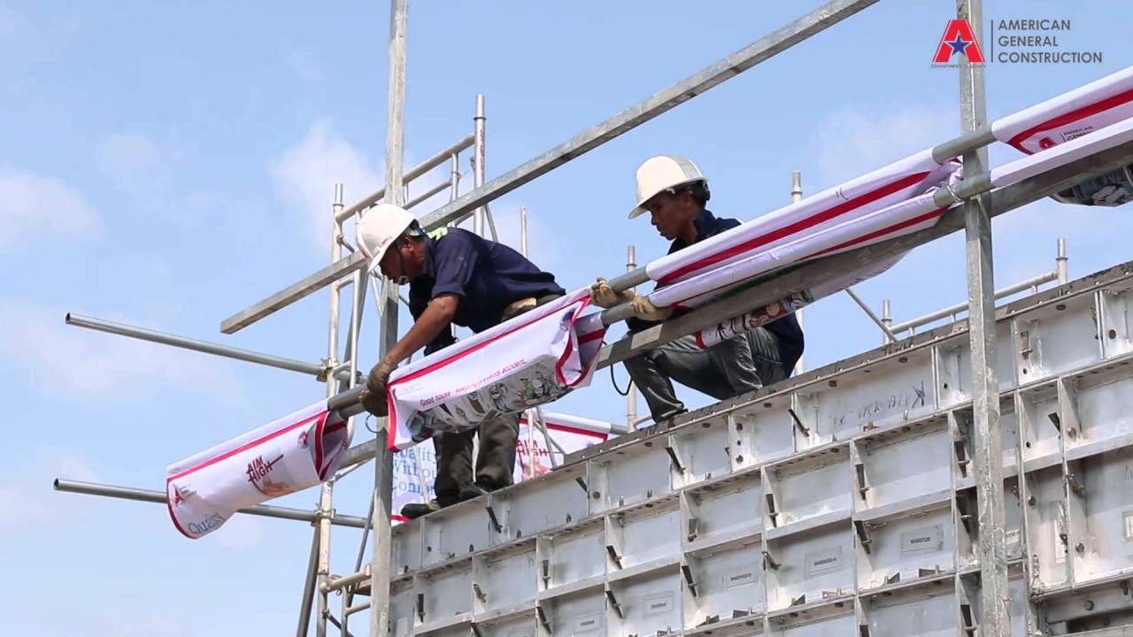 Thi công đổ bê tông theo công nghệ mới - cốt pha nhôm