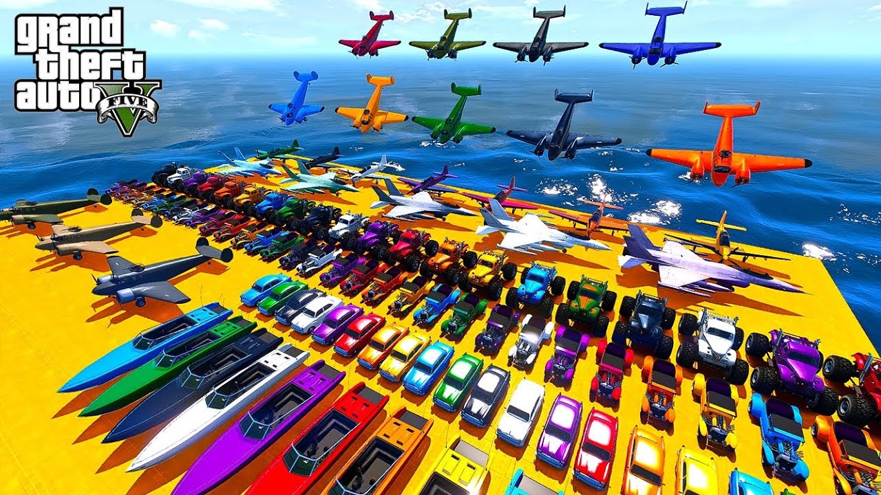GTA 5 Mega Ramp Challenge – Can I Survive?