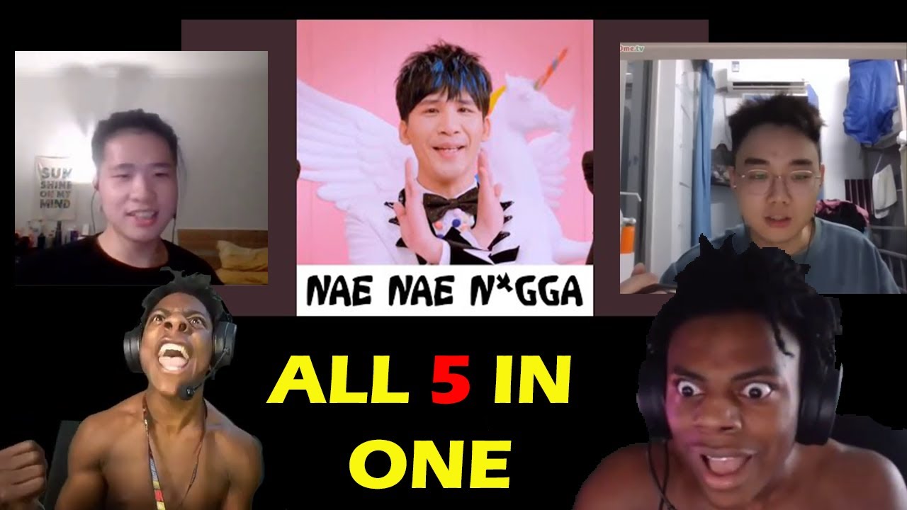 IshowSpeed Nae Ni*ga But all 5 in One (Compilation)