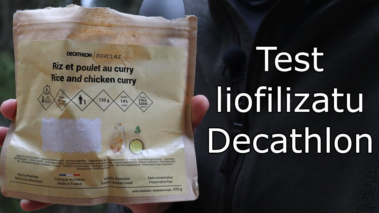 Test liofilizatu z Decathlonu