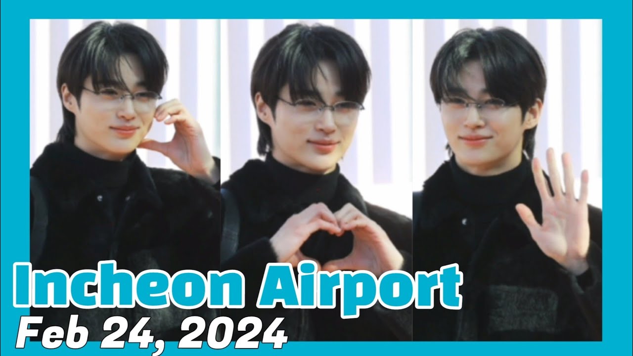250224 출국 인천(ICN) ➡️ 밀라노(MXP) #변우석직캠 #변우석민초